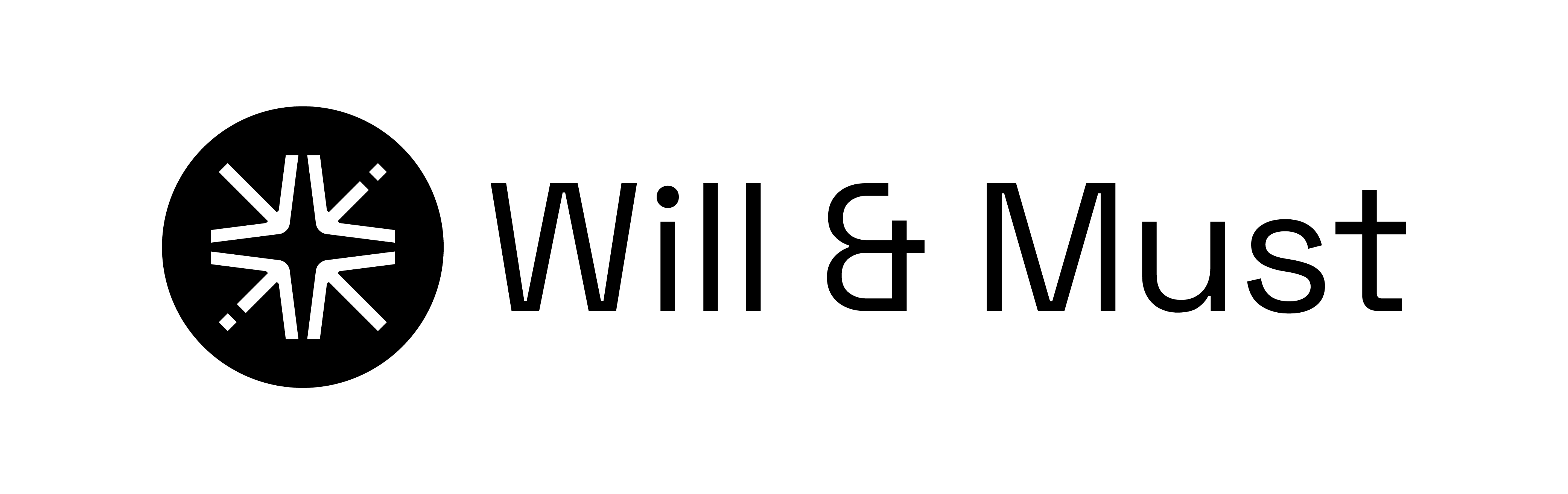WillMust_logo-sd-blackwhite