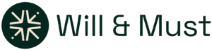 WillMust_logo-tr-greenbeige-e1662733420480-300x72